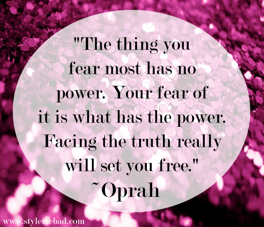 Oprah Fear Quotes 