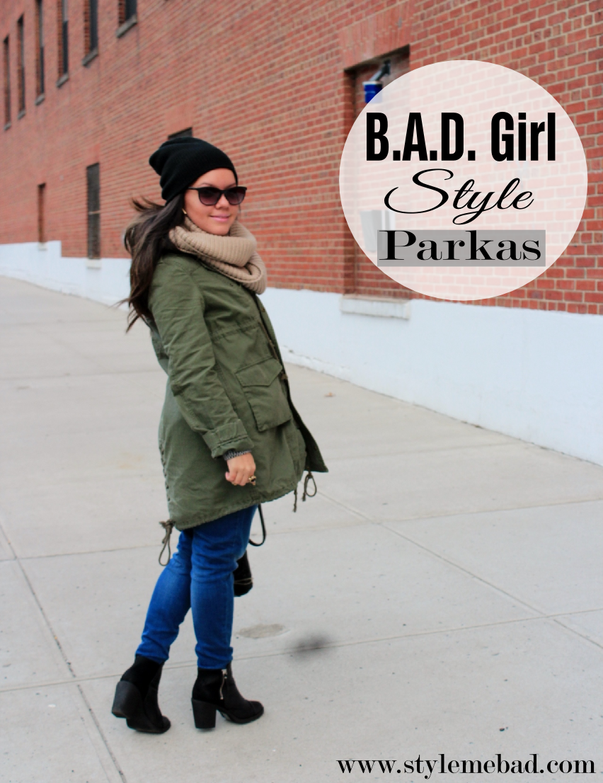 B.A.D. Girl Style: Parka Jackets & Coats | Style Me B.A.D.